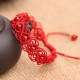 Red Agate Confidence Red String Bracelet Red Agate Confidence Red String Bracelet