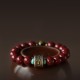 925 Silver Buddha Cinnabar Om Mani Padme Hum Bracelet 925 Silver Buddha Cinnabar Om Mani Padme Hum Bracelet