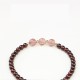 Garnet Strawberry Quartz Calm Bracelet Garnet Strawberry Quartz Calm Bracelet
