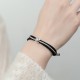 925 Sterling Silver Zakiram Goddess of Wealth Rope Bracelet