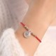 Handmade 999 Silver Year of the Dragon Luck Bracelet