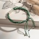 White Jade Bamboo Reincarnation Knot Bracelet White Jade Bamboo Reincarnation Knot Bracelet