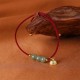 Hetian Jade Bead Lotus Pod Prosperity Bracelet