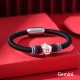 999 Sterling Silver Zodiac Blessing Handmade String Bracelet 999 Sterling Silver Zodiac Blessing Handmade String Bracelet
