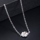 925 Silver Cherry Blossom Blessing Chain Bracelet 925 Silver Cherry Blossom Blessing Chain Bracelet