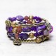 Turquoise Agate Beads Blessing Bracelet Turquoise Agate Beads Blessing Bracelet