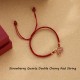 Strawberry Quartz Endless Knot Love Healing Bracelet