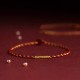 14K Gold Red Rope King Kong Knot Bracelet 14K Gold Red Rope King Kong Knot Bracelet