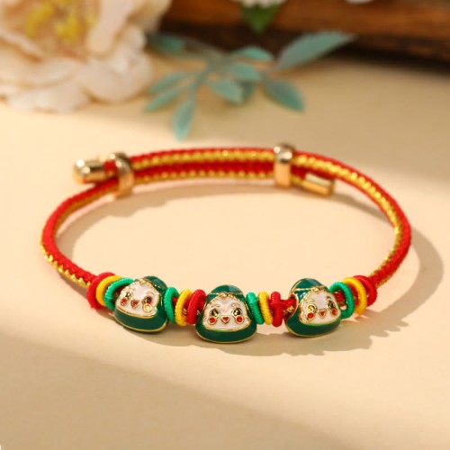 Colorful Rope Zongzi Pattern Luck Bracelet Colorful Rope Zongzi Pattern Luck Bracelet
