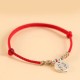Handmade 999 Silver Year of the Dragon Luck Bracelet