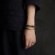 Lava Rock Copper Balance Cuff Bangle