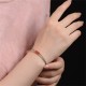 Handmade Cinnabar Blessing Braid Double Layer Bracelet Handmade Cinnabar Blessing Braid Double Layer Bracelet