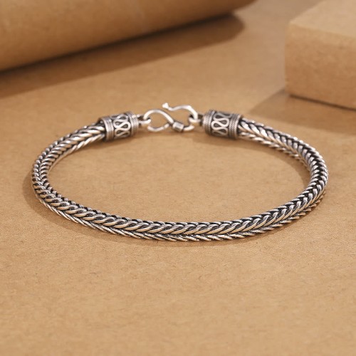 Vintage Dragon Keel Braided Wealth Buckle Bracelet Vintage Dragon Keel Braided Wealth Buckle Bracelet