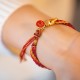 Chinese Zodiac Koi Fish Protection Reincarnation Knot Bracelet