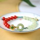 Cinnabar Jade Blessing Bracelet Cinnabar Jade Blessing Bracelet