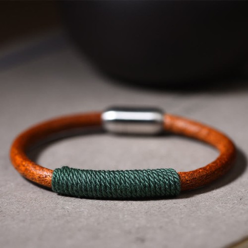 Tibetan Leather Five Elements Luck Braided Bracelet Tibetan Leather Five Elements Luck Braided Bracelet
