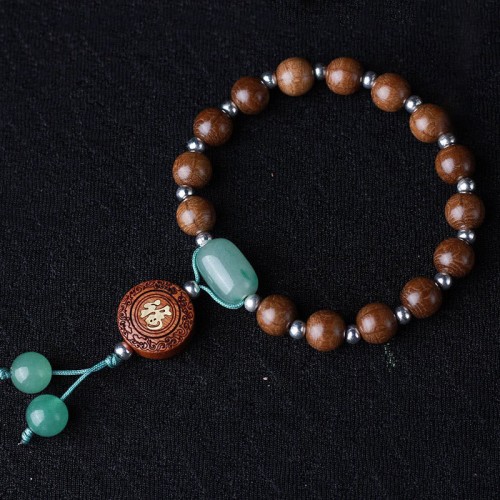 Abelia Wood Happiness Protection Bracelet
