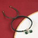 Strawberry Quartz Amethyst Green Phantom Positive Bracelet