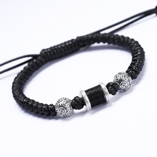 999 Sterling Silver Copper Coin Balance Bracelet 999 Sterling Silver Copper Coin Balance Bracelet