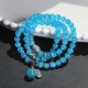 Cat Eye PiXiu Support Triple Wrap Bracelet