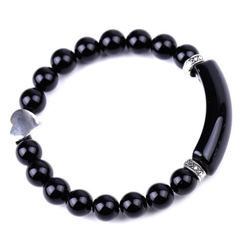 Crystal Beads Unisex Heart Bracelet Crystal Beads Unisex Heart Bracelet