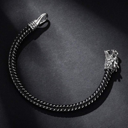 Dragon Titanium Steel Luck Bracelet