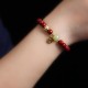 Cinnabar Green Aventurine Fortune Bracelet