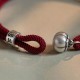 925 Sterling Silver Om Mani Padme Hum Luck Protection Bracelet