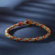 Lucky "May you be safe all year round" Multicolored Bracelet