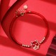 Sterling Silver Zodiac Luck Faith Bracelet Sterling Silver Zodiac Luck Faith Bracelet