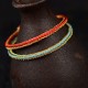 Two-Color Rope Eight Thread Peace Knot Bracelet Two-Color Rope Eight Thread Peace Knot Bracelet