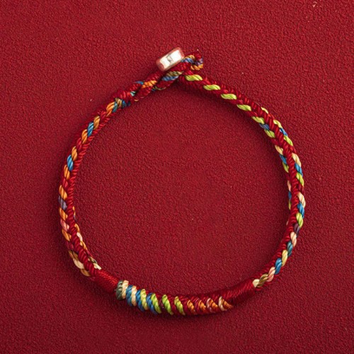 Multicolored "Safe & Lucky" Bracelet Multicolored "Safe & Lucky" Bracelet