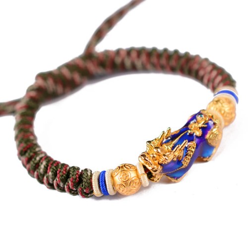 Feng Shui PiXiu Color Change Copper Coin Bracelet Feng Shui PiXiu Color Change Copper Coin Bracelet