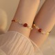 Red Agate Cat Eye Confidence Bracelet Red Agate Cat Eye Confidence Bracelet