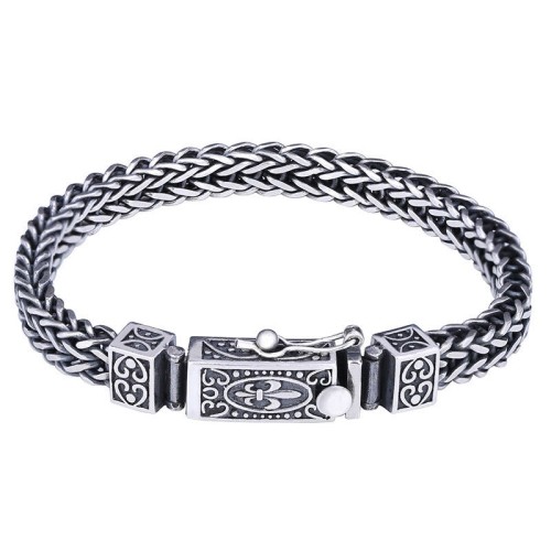 Retro Dragon Keel Braided Healing Bracelet