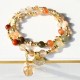 Colorful Rutilated Quartz Spiritual Growth Bracelet Colorful Rutilated Quartz Spiritual Growth Bracelet