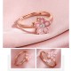 Sterling Silver Cherry Blossom Blessing Bracelet