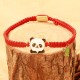 Tibetan Panda Bamboo Lucky Red String Bracelet Tibetan Panda Bamboo Lucky Red String Bracelet