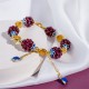 Tibetan Garnet Calm Bracelet Tibetan Garnet Calm Bracelet