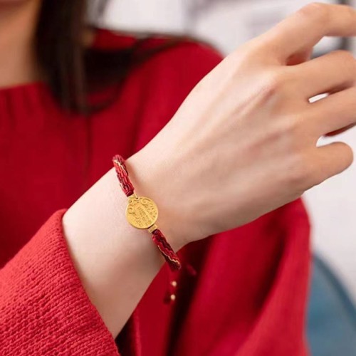 Five Gods of Wealth Protection Braid Bracelet Five Gods of Wealth Protection Braid Bracelet