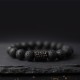 Lava Rock Ebony Wood Tiger Eye Bracelet Lava Rock Ebony Wood Tiger Eye Bracelet