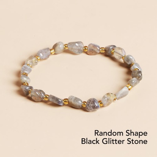 Irregular Shape Stone Crystal Meditation Balance Bracelet Irregular Shape Stone Crystal Meditation Balance Bracelet