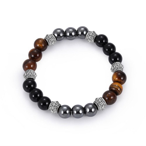 Tiger Eye Hematite Good Luck Bracelet
