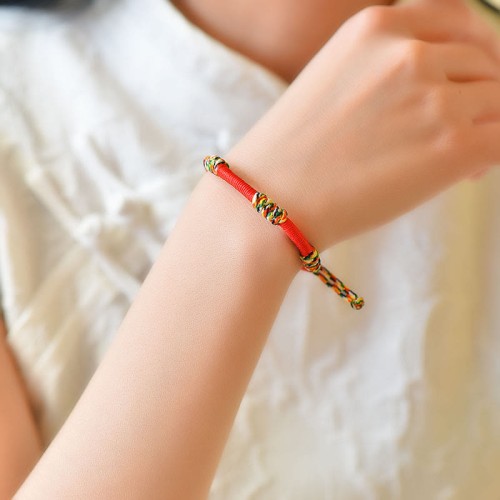 Tibetan King Kong Knot Lucky Protection Bracelet