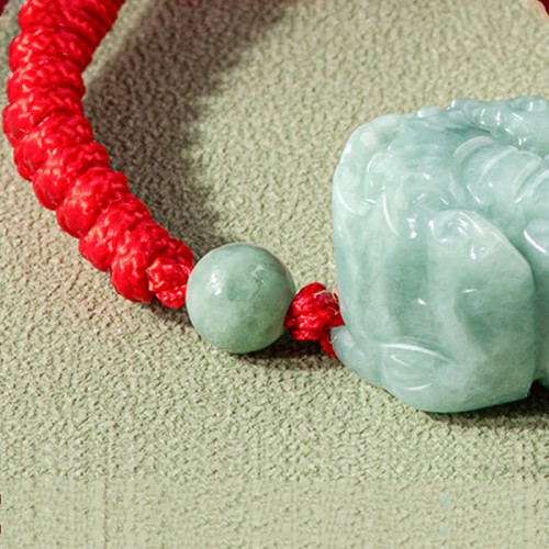 Handmade Jade PiXiu Protection King Kong Knot Bracelet Handmade Jade PiXiu Protection King Kong Knot Bracelet