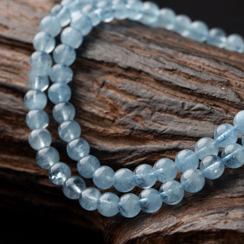 Natural Aquamarine Peace Healing Bracelet