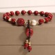 Cinnabar Peace Buckle Copper Coin Blessing Bracelet Cinnabar Peace Buckle Copper Coin Blessing Bracelet
