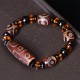 Tibetan Retro Nine-Eye Dzi Bead Blessings Bracelet Tibetan Retro Nine-Eye Dzi Bead Blessings Bracelet