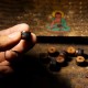 Tibetan Yak Bone Dzi Bead Turquoise Evil Spirit Bracelet Tibetan Yak Bone Dzi Bead Turquoise Evil Spirit Bracelet