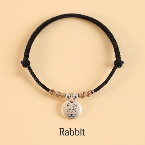 Handmade 999 Silver Year of the Dragon Luck Bracelet